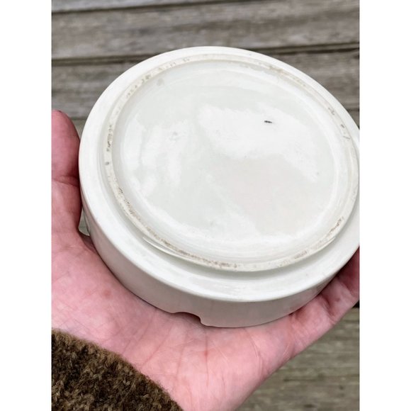 Vintage Three Little Pigs under an Umbrella Ash tray Hand Painted - Picture 2 of 8